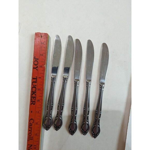 Hampton Court Modern Solid Knife 8 7/8 in set of 5 - Picture 4 of 4